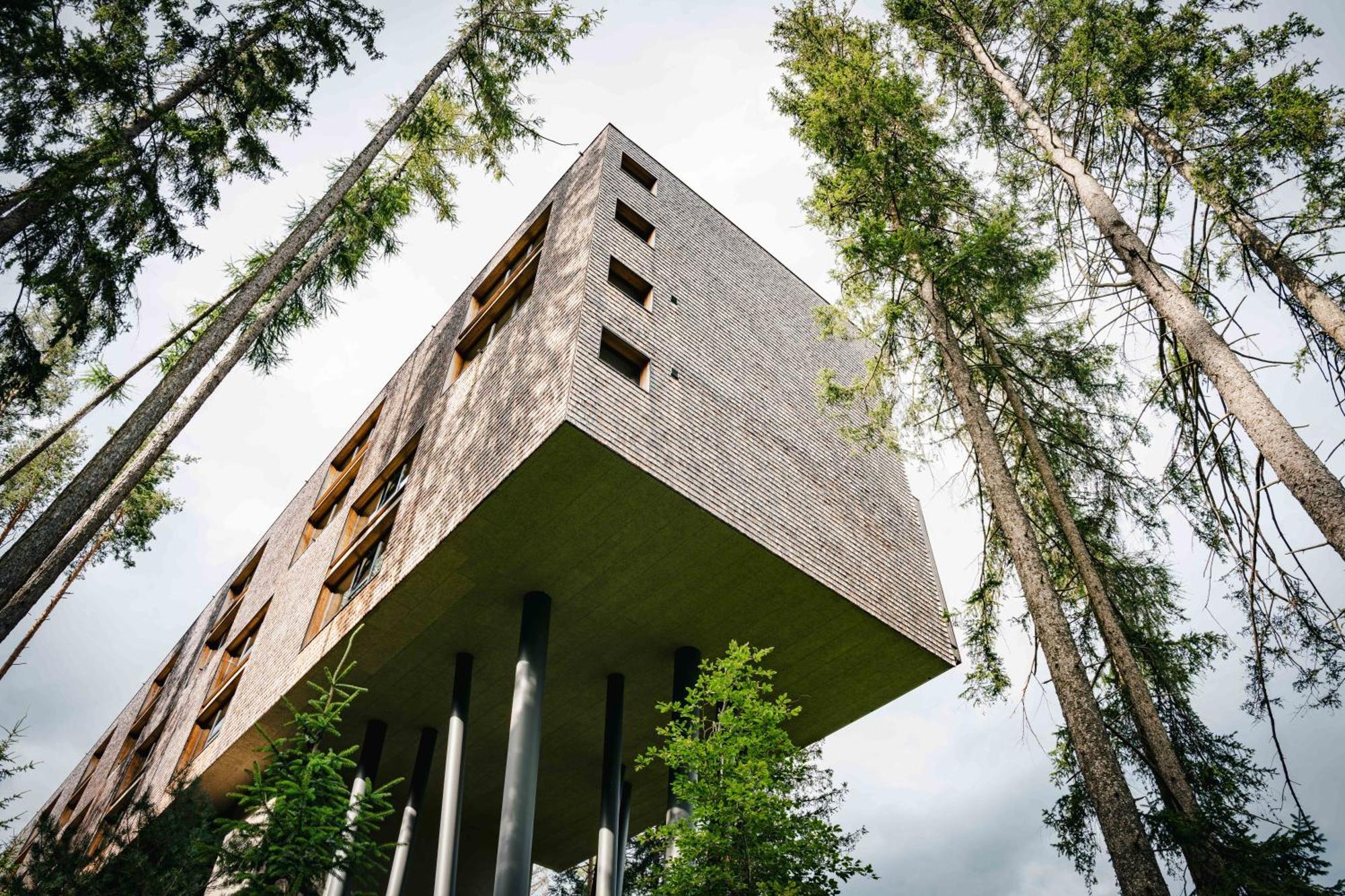 My Arbor - Dolomites Hotell Bressanone Eksteriør bilde The "Cube"